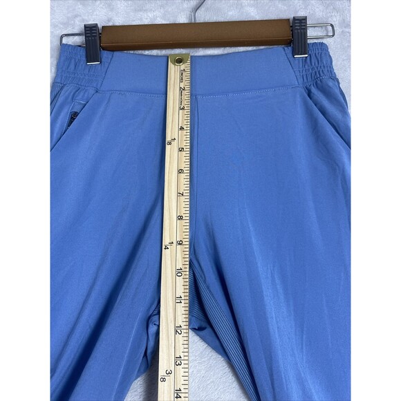 ATHLETA Brooklyn Lined Jogger Pants Casual Travel Golf Blue‎ Size 0 - Picture 12 of 13